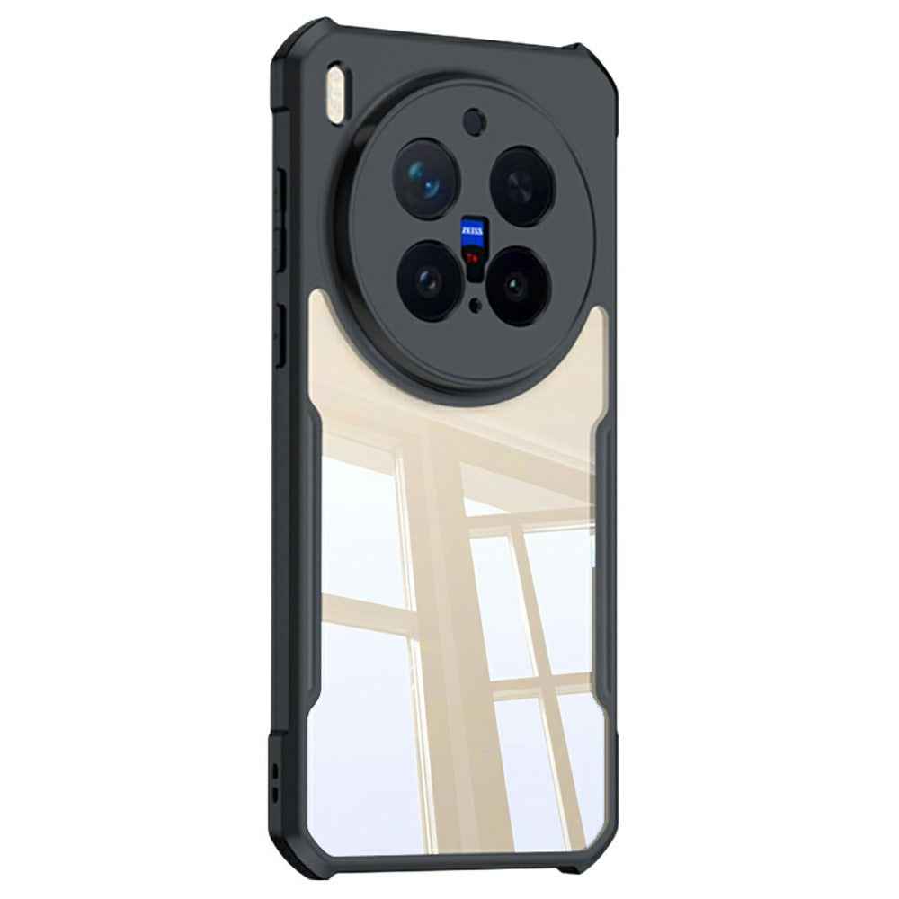 XUNDD For vivo X300 Pro 5G Case Dropproof TPU + Acrylic Clear Back Phone Cover