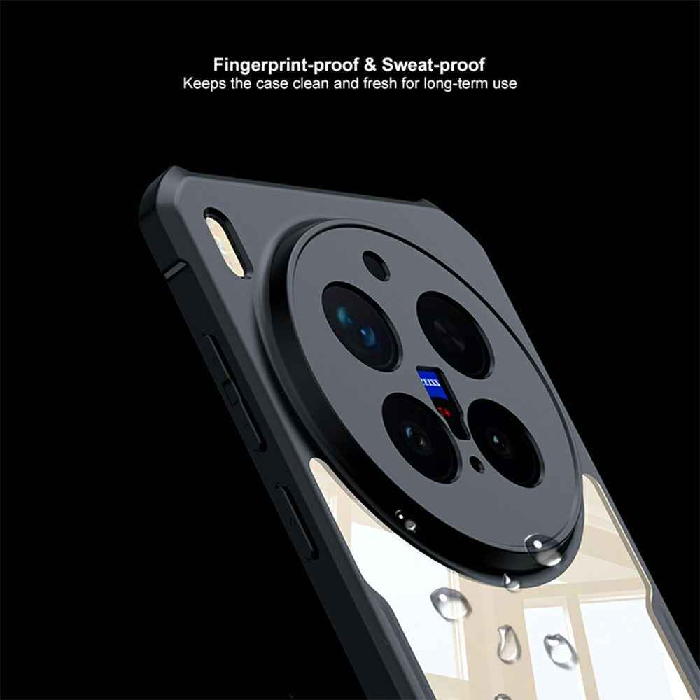 XUNDD For vivo X300 Pro 5G Case Dropproof TPU + Acrylic Clear Back Phone Cover