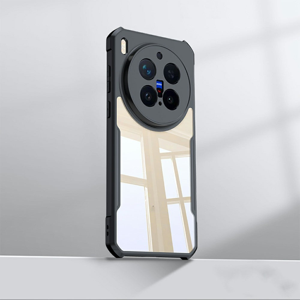 XUNDD For vivo X300 Pro 5G Case Dropproof TPU + Acrylic Clear Back Phone Cover