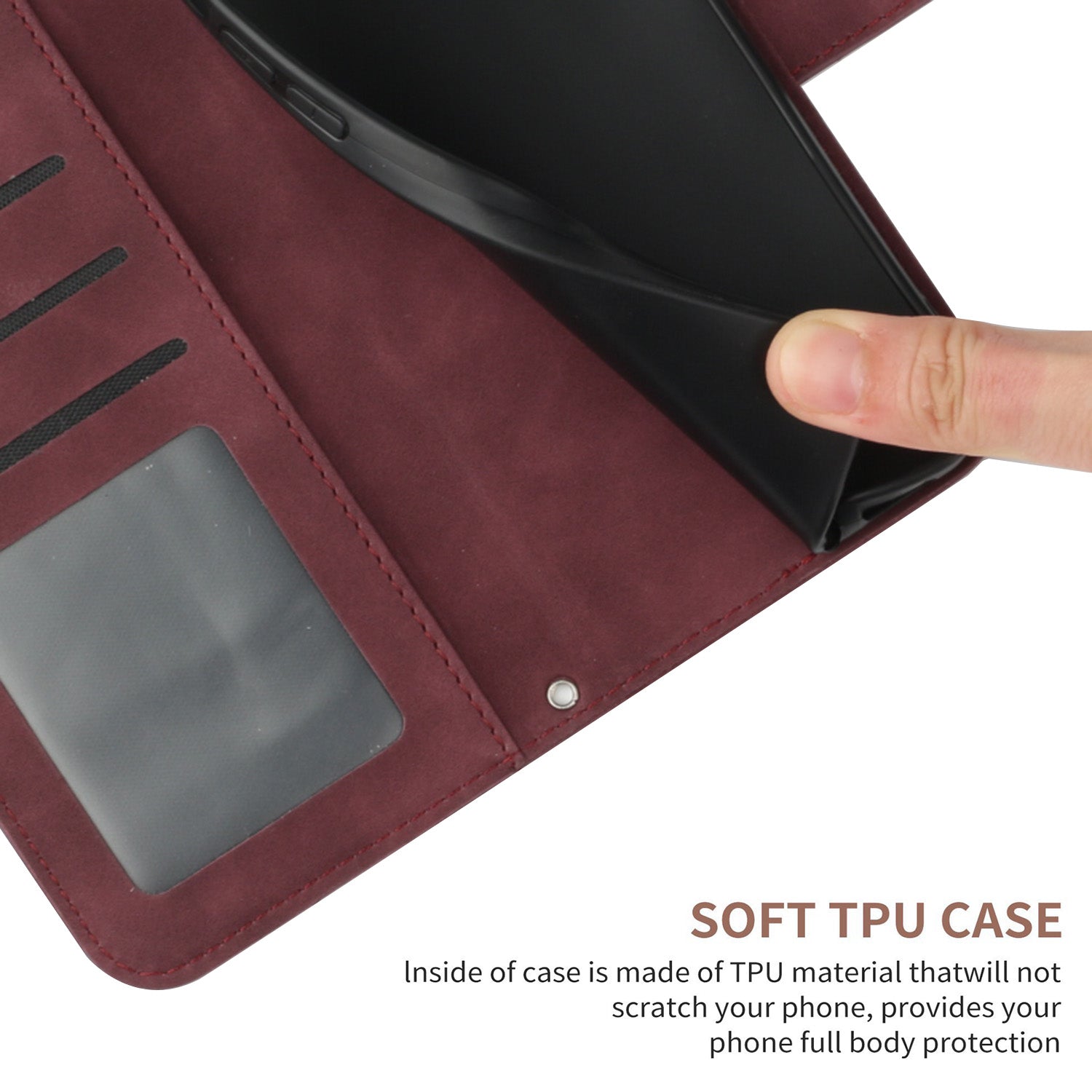 For Xiaomi Redmi Note 15 Pro 4G (Global) Case Sunflower Imprint Leather Wallet Phone Cover with Wrist Strap - Wine Red