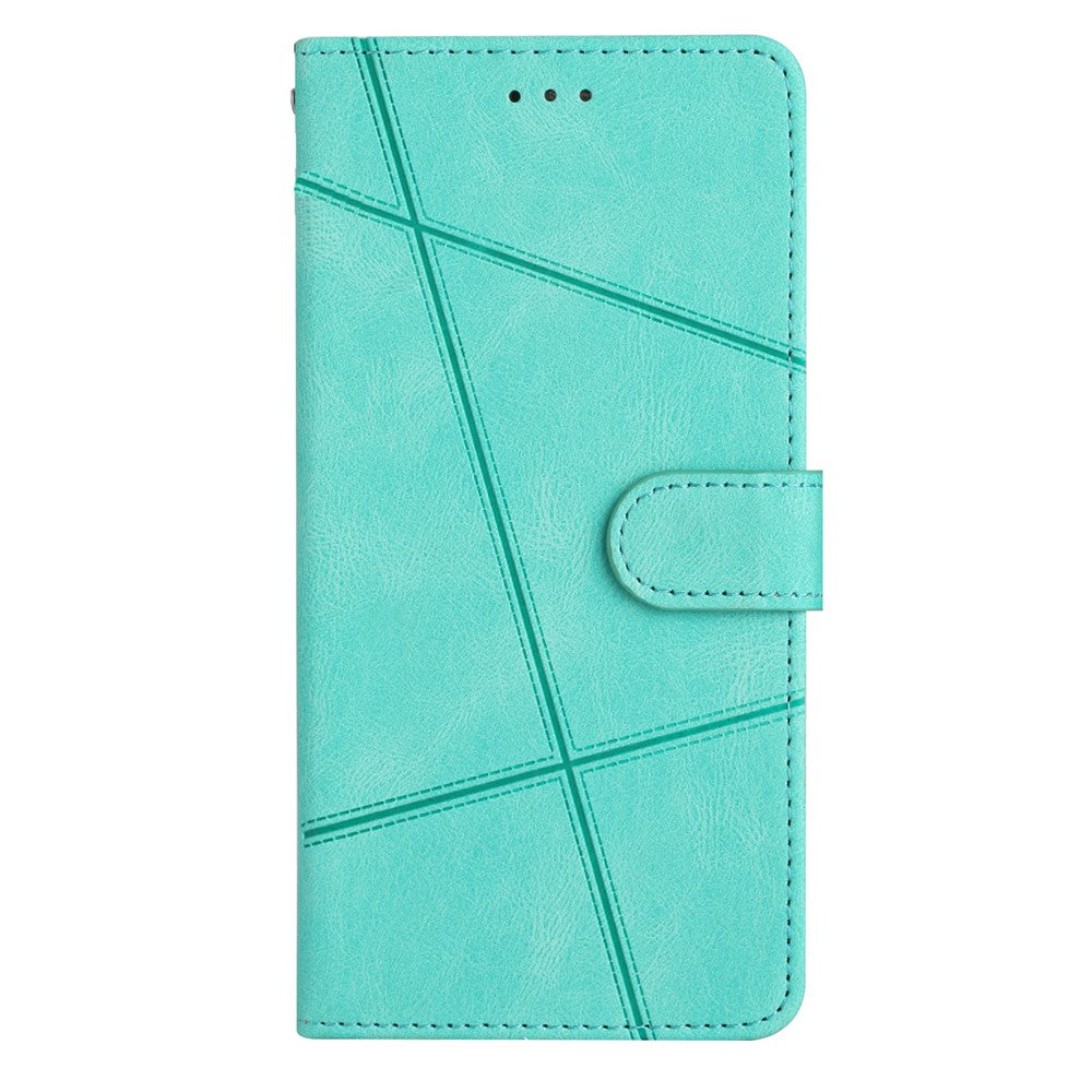 For Samsung Galaxy A57 5G Case Crazy Horse Texture PU Leather Wallet Stand Phone Cover - Green