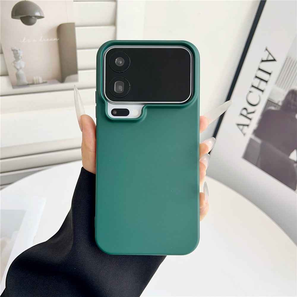YIKATU For Xiaomi 17 Pro Case Anti Scratch Rubberized TPU Phone Back Cover - Blackish Green
