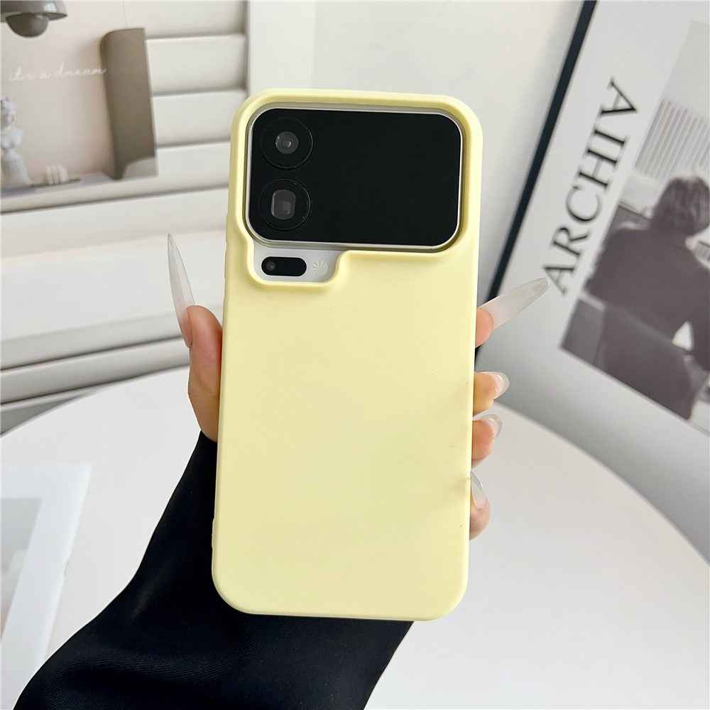 YIKATU For Xiaomi 17 Pro Case Anti Scratch Rubberized TPU Phone Back Cover - Light Yellow