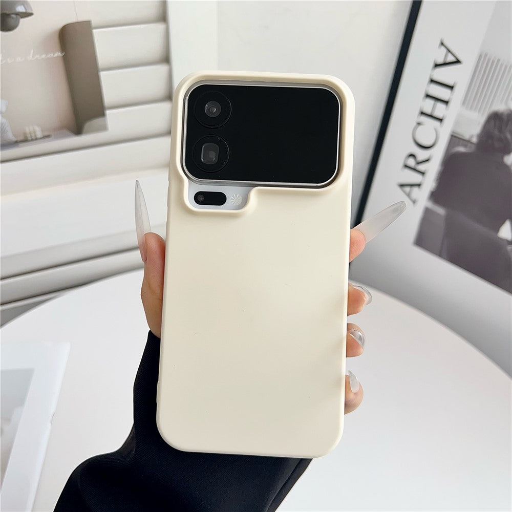 YIKATU For Xiaomi 17 Pro Max Case Anti Scratch Rubberized TPU Phone Back Cover - Antique White