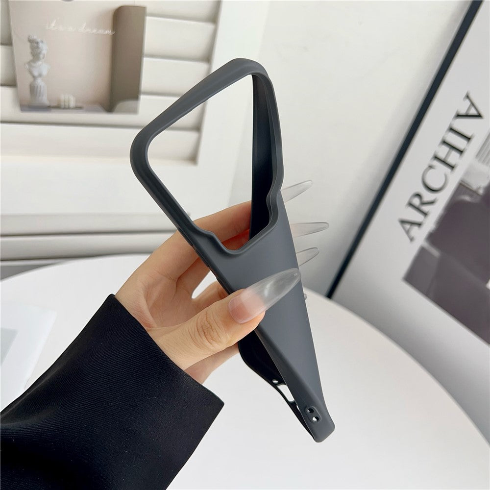 YIKATU For Xiaomi 17 Pro Max Case Anti Scratch Rubberized TPU Phone Back Cover - Silver