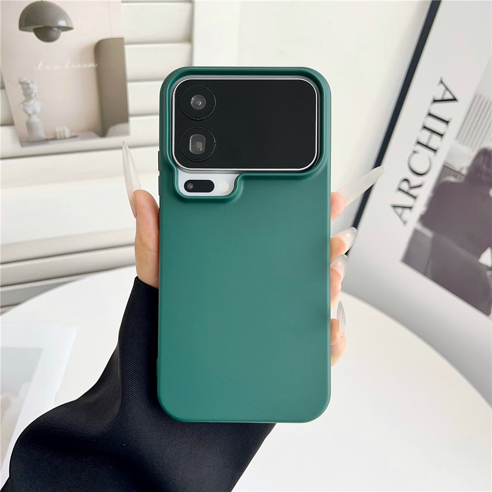 YIKATU For Xiaomi 17 Pro Max Case Anti Scratch Rubberized TPU Phone Back Cover - Blackish Green