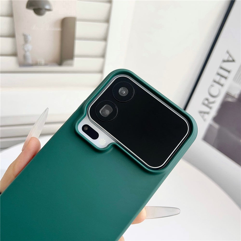 YIKATU For Xiaomi 17 Pro Max Case Anti Scratch Rubberized TPU Phone Back Cover - Blackish Green