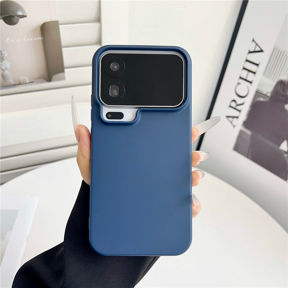 YIKATU For Xiaomi 17 Pro Max Case Anti Scratch Rubberized TPU Phone Back Cover - Sapphire