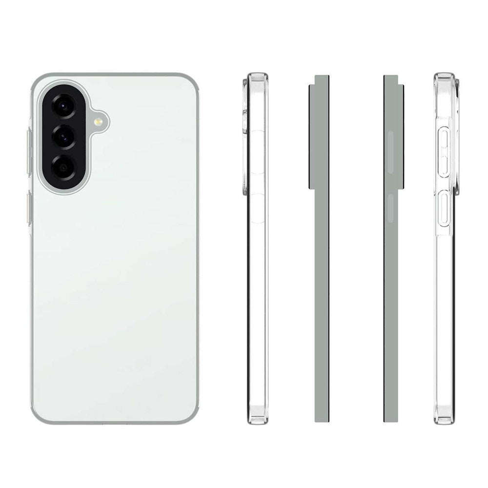 For Samsung Galaxy A57 5G Case Anti-Fingerprint Crystal Clear TPU Phone Cover