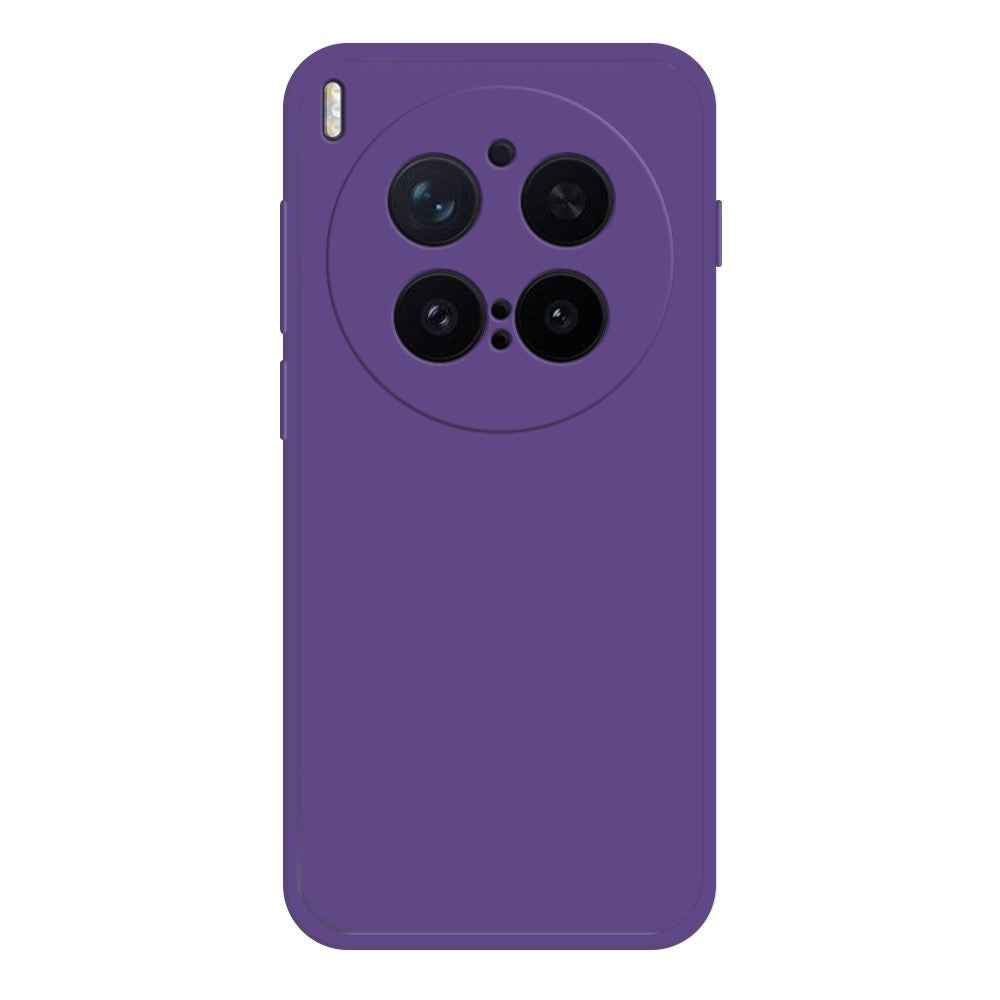 Bulk Purchasing For vivo X300 Pro 5G TPU Case Straight Edge Protection Phone Cover - Dark Purple
