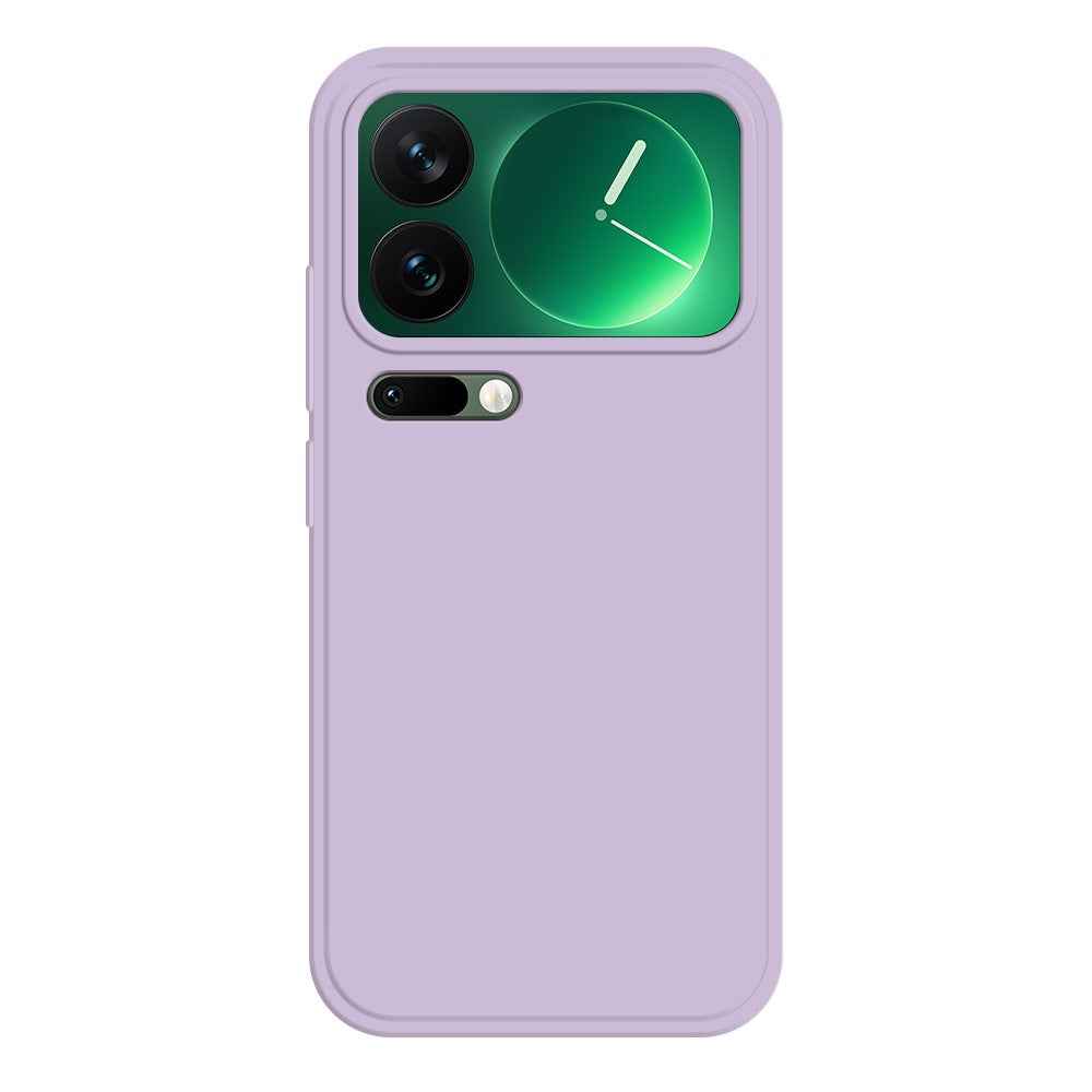 Bulk Purchasing For Xiaomi 17 Pro TPU Case Straight Edge Protection Phone Cover - Purple