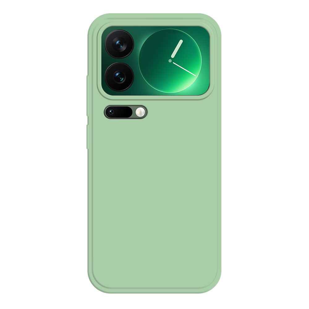 Bulk Purchasing For Xiaomi 17 Pro TPU Case Straight Edge Protection Phone Cover - Matcha Green