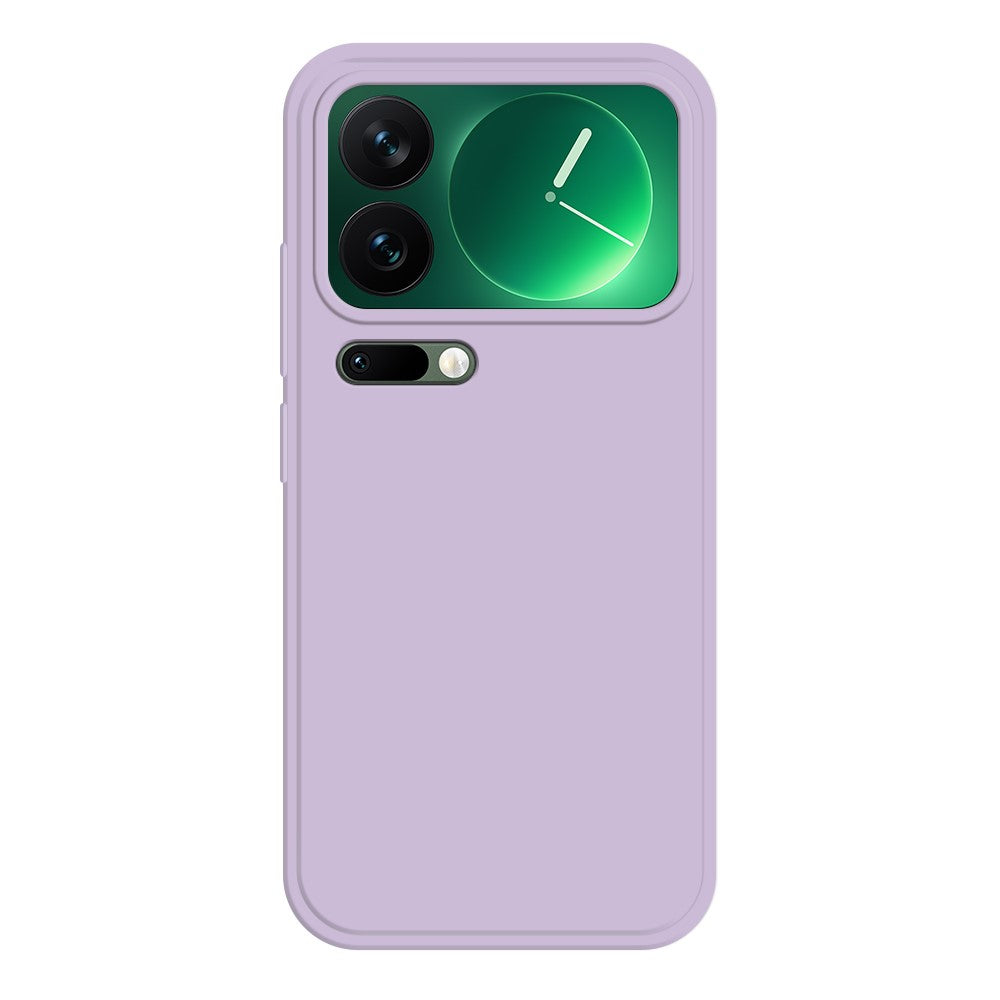 Bulk Purchasing For Xiaomi 17 Pro Max TPU Case Straight Edge Protection Phone Cover - Purple