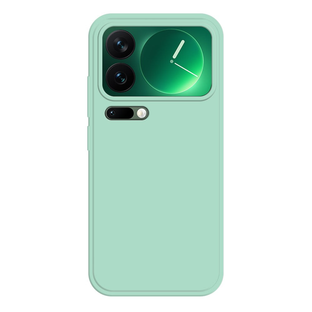 Bulk Purchasing For Xiaomi 17 Pro Max TPU Case Straight Edge Protection Phone Cover - Light Cyan