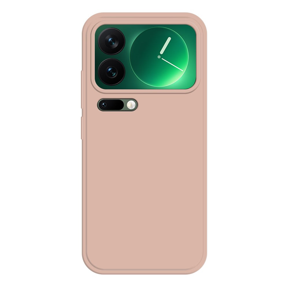 Bulk Purchasing For Xiaomi 17 Pro Max TPU Case Straight Edge Protection Phone Cover - Pink
