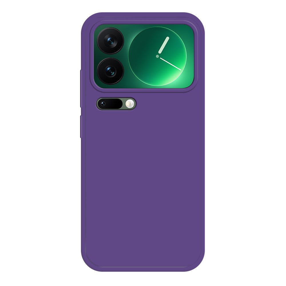 Bulk Purchasing For Xiaomi 17 Pro Max TPU Case Straight Edge Protection Phone Cover - Dark Purple