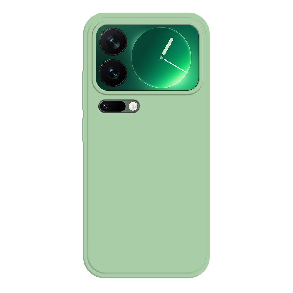 Bulk Purchasing For Xiaomi 17 Pro Max TPU Case Straight Edge Protection Phone Cover - Matcha Green