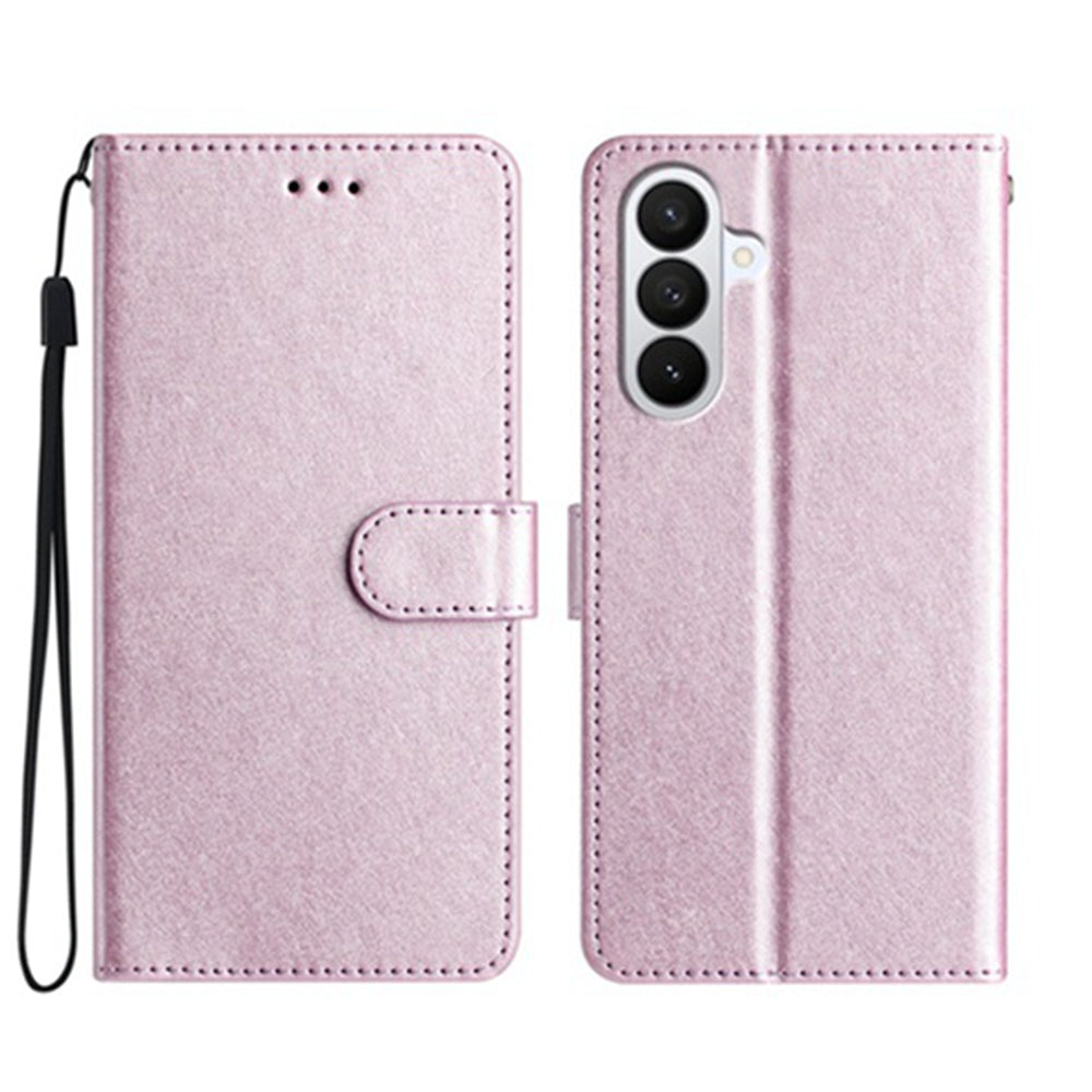 For Samsung Galaxy A57 5G Wallet Case Leather Folio Phone Cover Magnetic Clasp - Light Purple