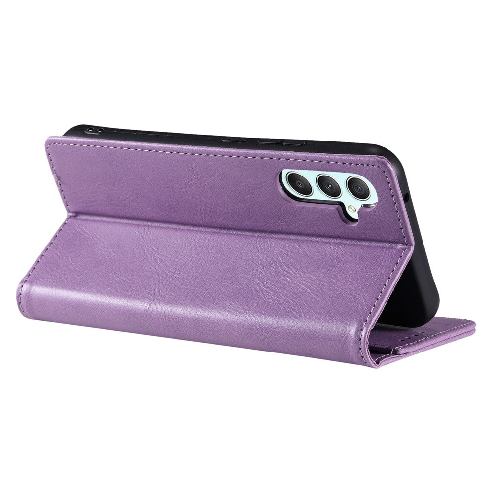 TTUDRCH Style 007 For Motorola Edge 70 5G Leather Case RFID Blocking Wallet Stand Phone Cover - Purple