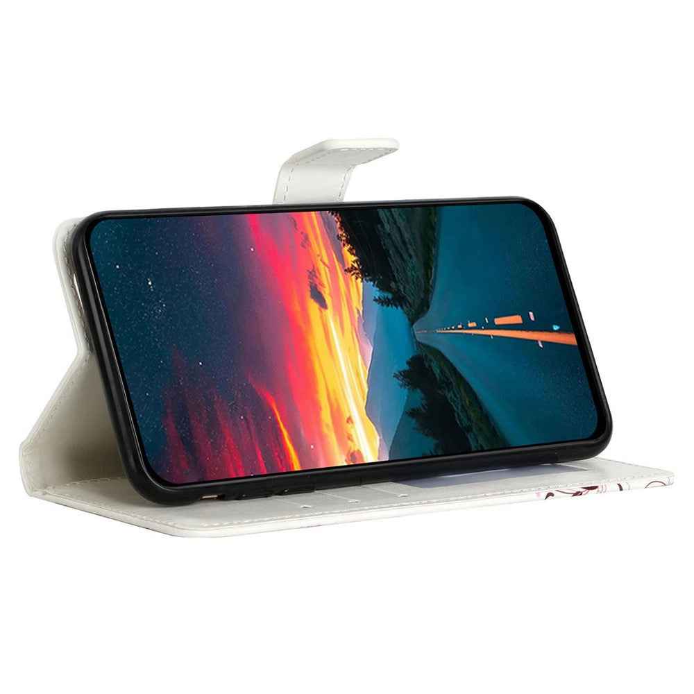 Phone Case For Xiaomi 17 Pro 3D Creative Pattern PU Leather Stand Cover - Girl