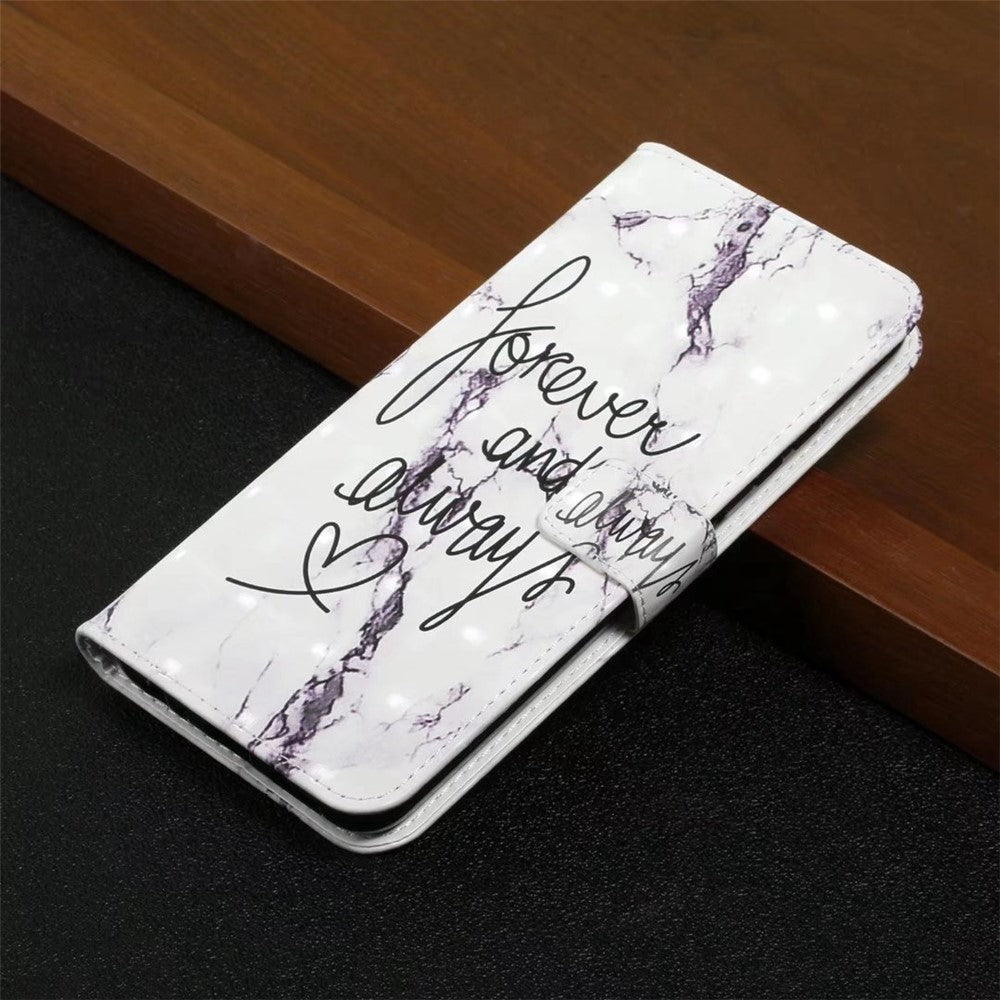 Phone Case For Xiaomi 17 Pro Max 3D Creative Pattern PU Leather Stand Cover - Forever and Always