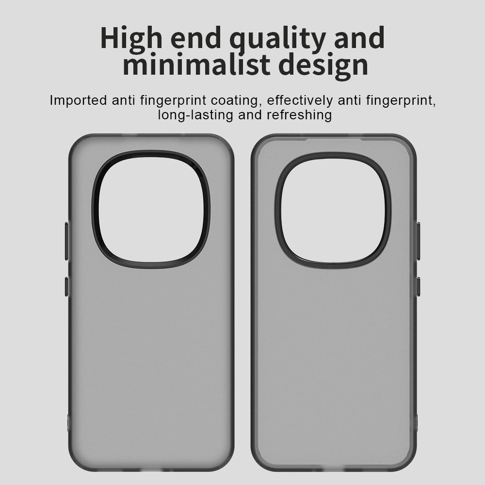 For Xiaomi Redmi Note 15 Pro 5G Case PC + TPU + PET Matte Anti-Drop Phone Back Cover - Black