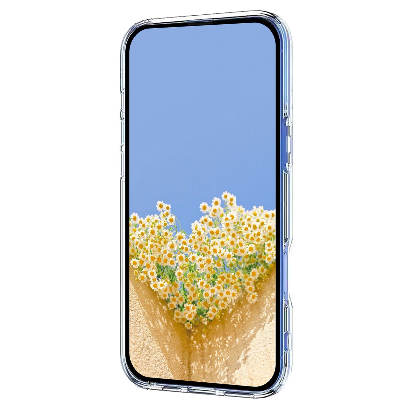 For Xiaomi 17 Pro Max Case Butterfly Floral Pattern Printing TPU Phone Back Cover - Daisies