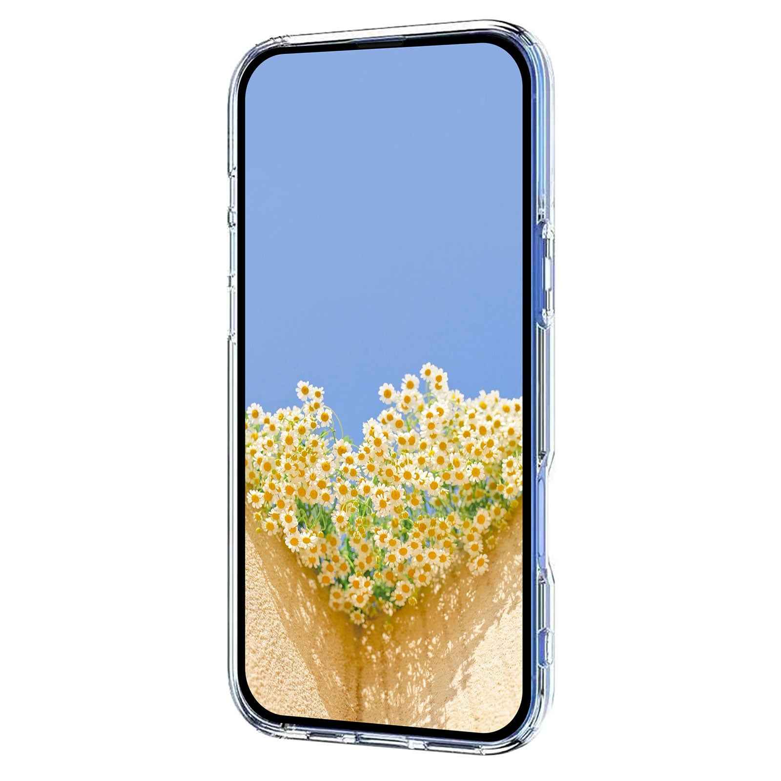 For Xiaomi 17 Pro Case Butterfly Floral Pattern Printing TPU Phone Back Cover - Daisies