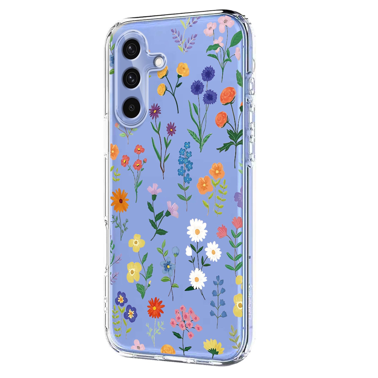 For Samsung Galaxy A57 5G Case Butterfly Floral Pattern Printing TPU Phone Back Cover - Daisies