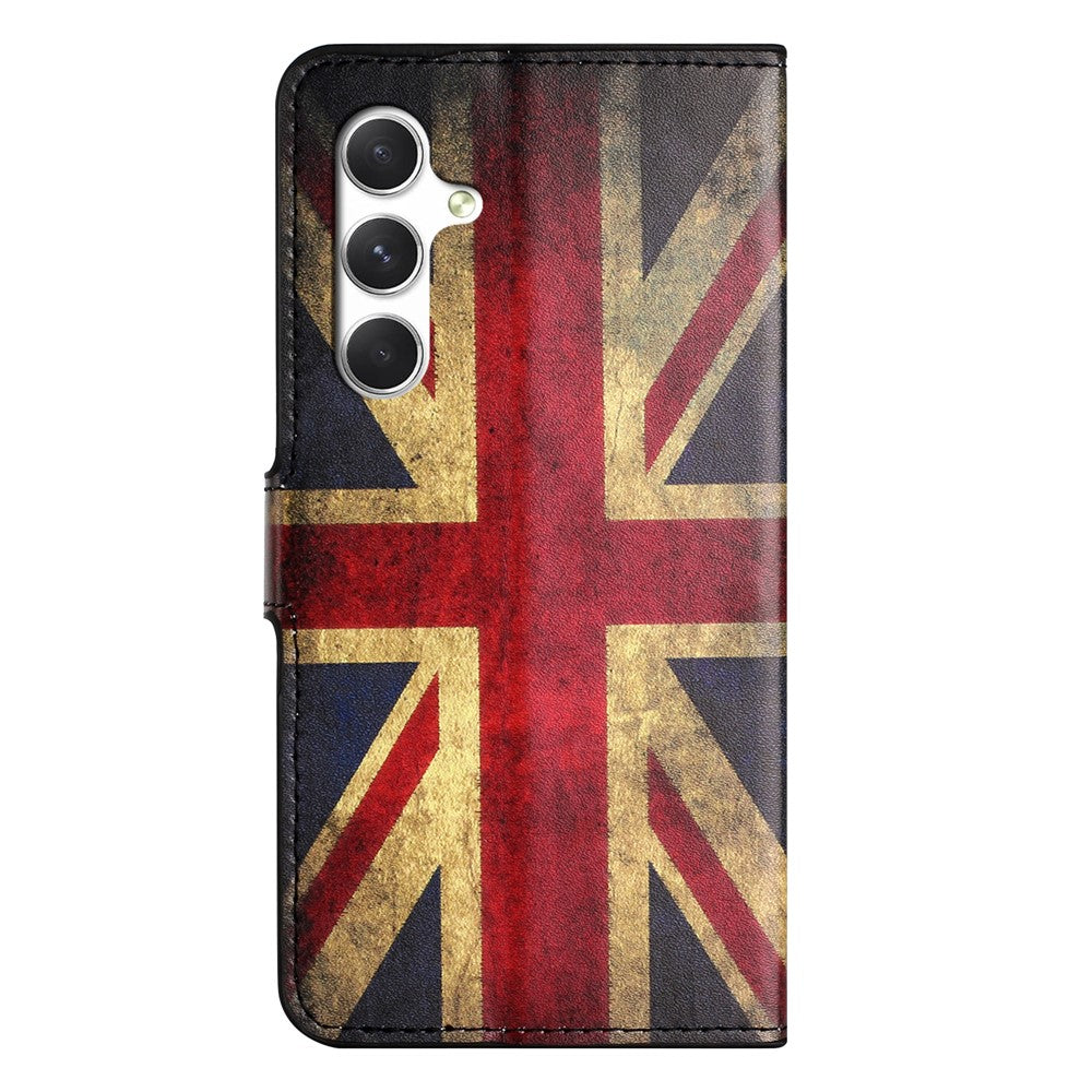 For Samsung Galaxy A57 5G Case Pattern Print PU Leather Wallet Phone Cover - Union Jack