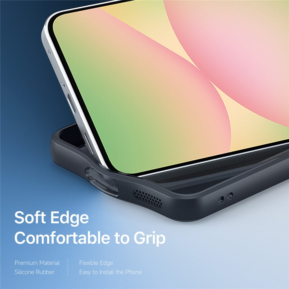 For Samsung Galaxy A57 5G Case DUX DUCIS Aimo Series TPU+PC Matte Drop-proof Phone Cover (REACH Certification) - Black