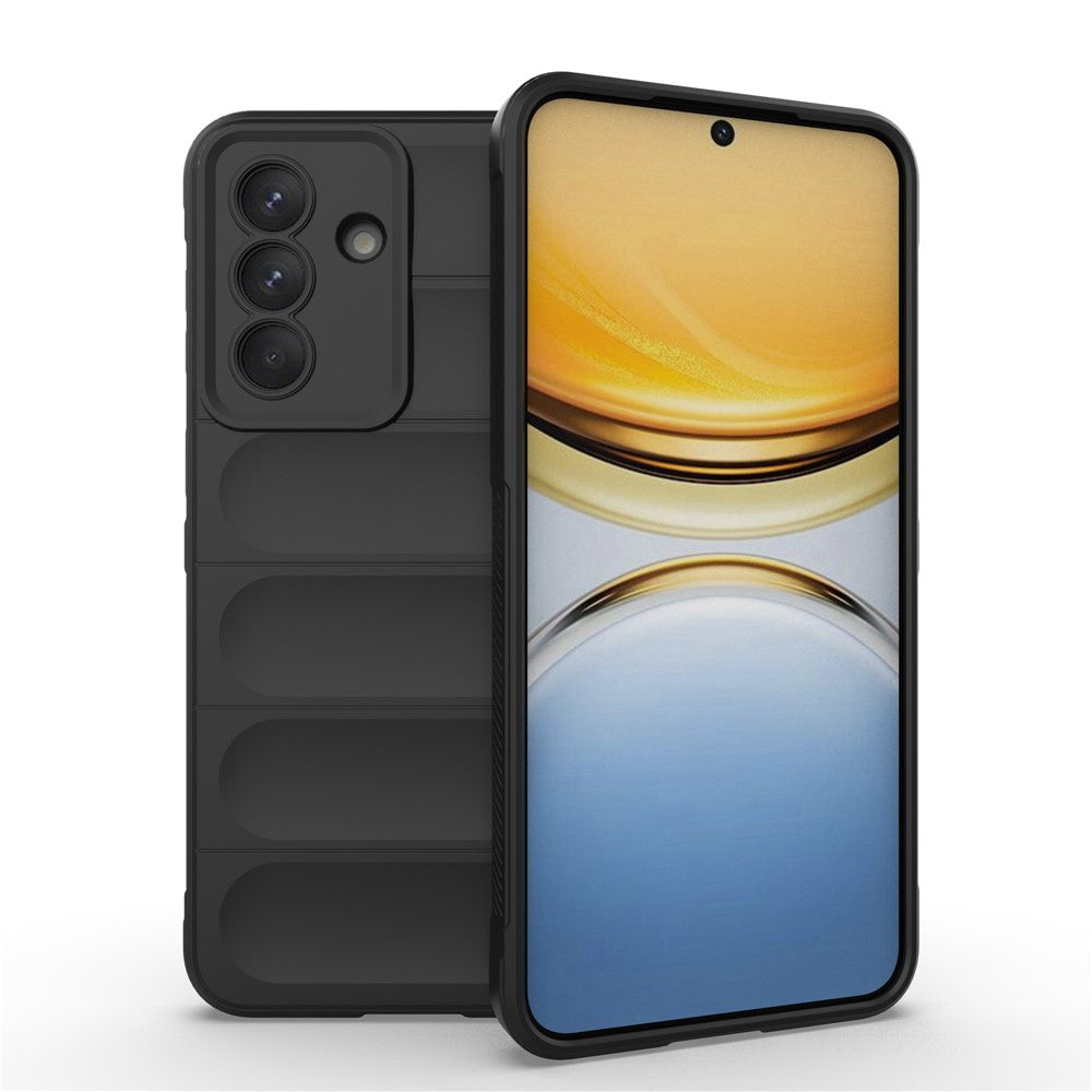 For Samsung Galaxy A57 5G Case Anti-Drop Soft TPU Rugged Phone Back Cover - Black