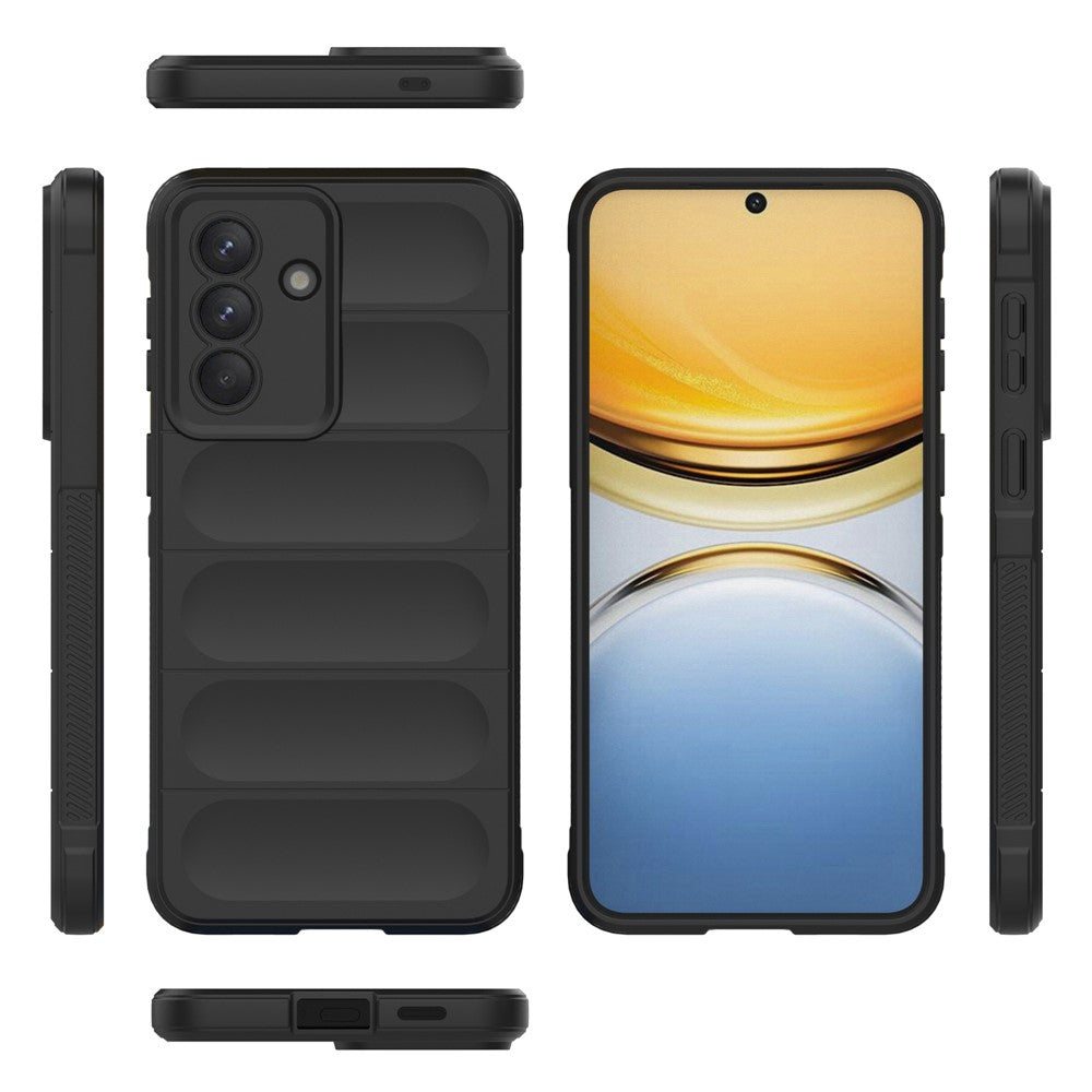 For Samsung Galaxy A57 5G Case Anti-Drop Soft TPU Rugged Phone Back Cover - Black