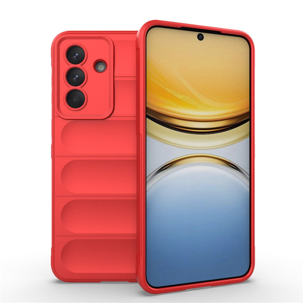 For Samsung Galaxy A57 5G Case Anti-Drop Soft TPU Rugged Phone Back Cover - Red