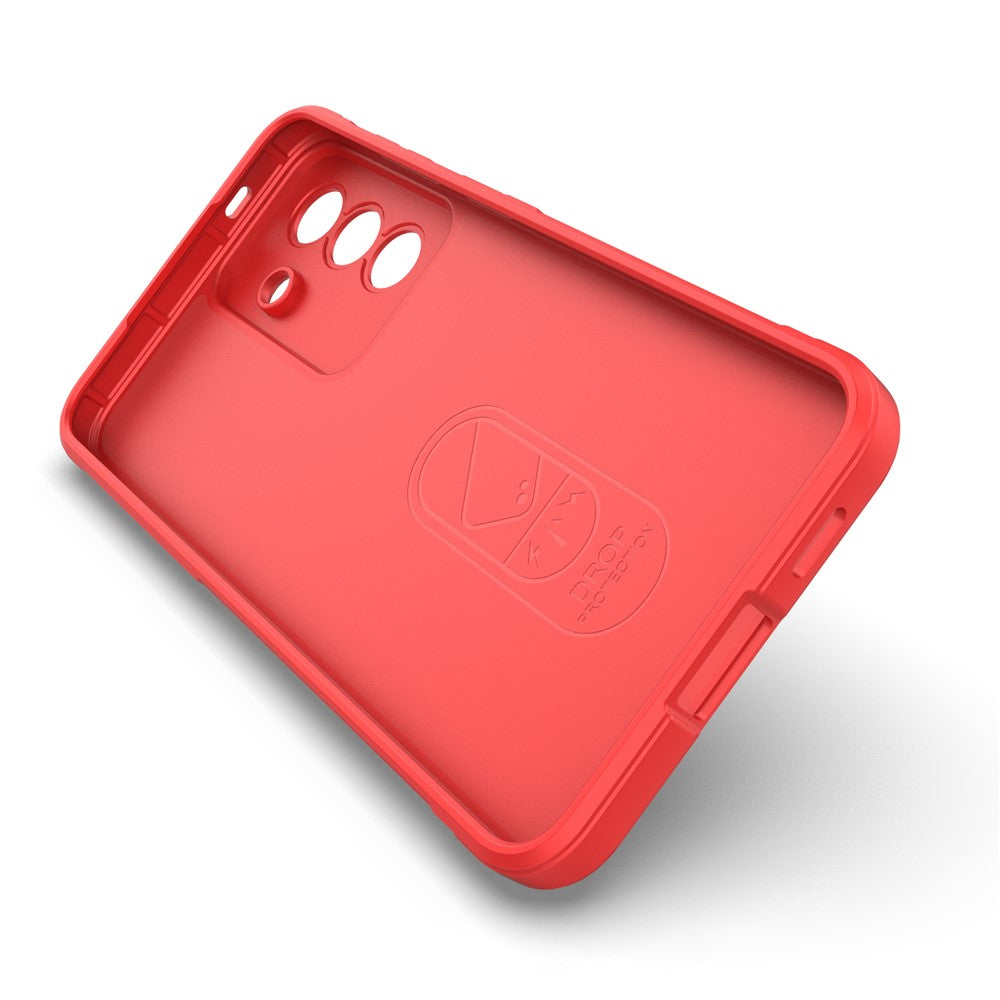 For Samsung Galaxy A57 5G Case Anti-Drop Soft TPU Rugged Phone Back Cover - Red