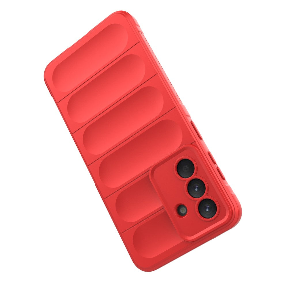 For Samsung Galaxy A57 5G Case Anti-Drop Soft TPU Rugged Phone Back Cover - Red