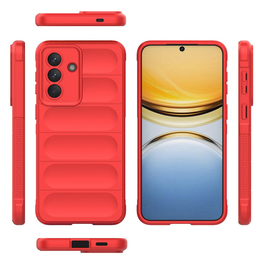 For Samsung Galaxy A57 5G Case Anti-Drop Soft TPU Rugged Phone Back Cover - Red
