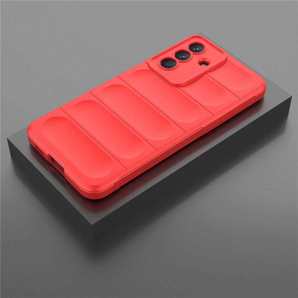 For Samsung Galaxy A57 5G Case Anti-Drop Soft TPU Rugged Phone Back Cover - Red