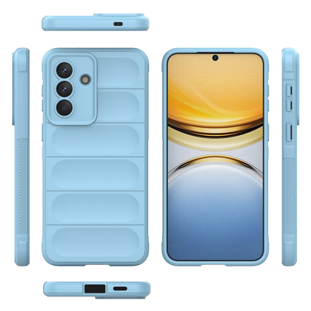 For Samsung Galaxy A57 5G Case Anti-Drop Soft TPU Rugged Phone Back Cover - Baby Blue
