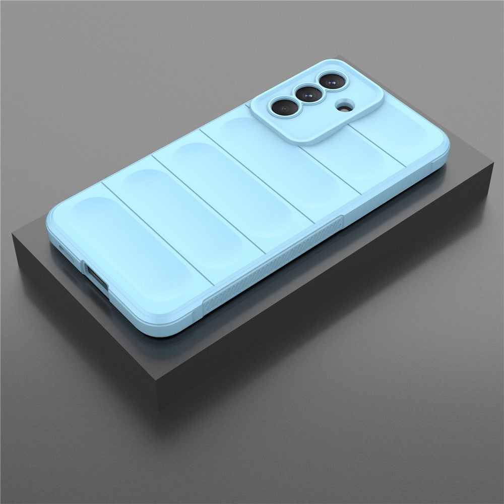 For Samsung Galaxy A57 5G Case Anti-Drop Soft TPU Rugged Phone Back Cover - Baby Blue