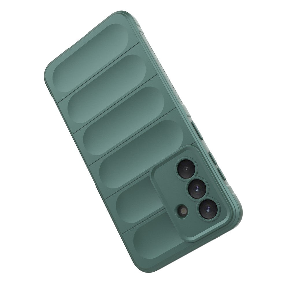 For Samsung Galaxy A57 5G Case Anti-Drop Soft TPU Rugged Phone Back Cover - Green