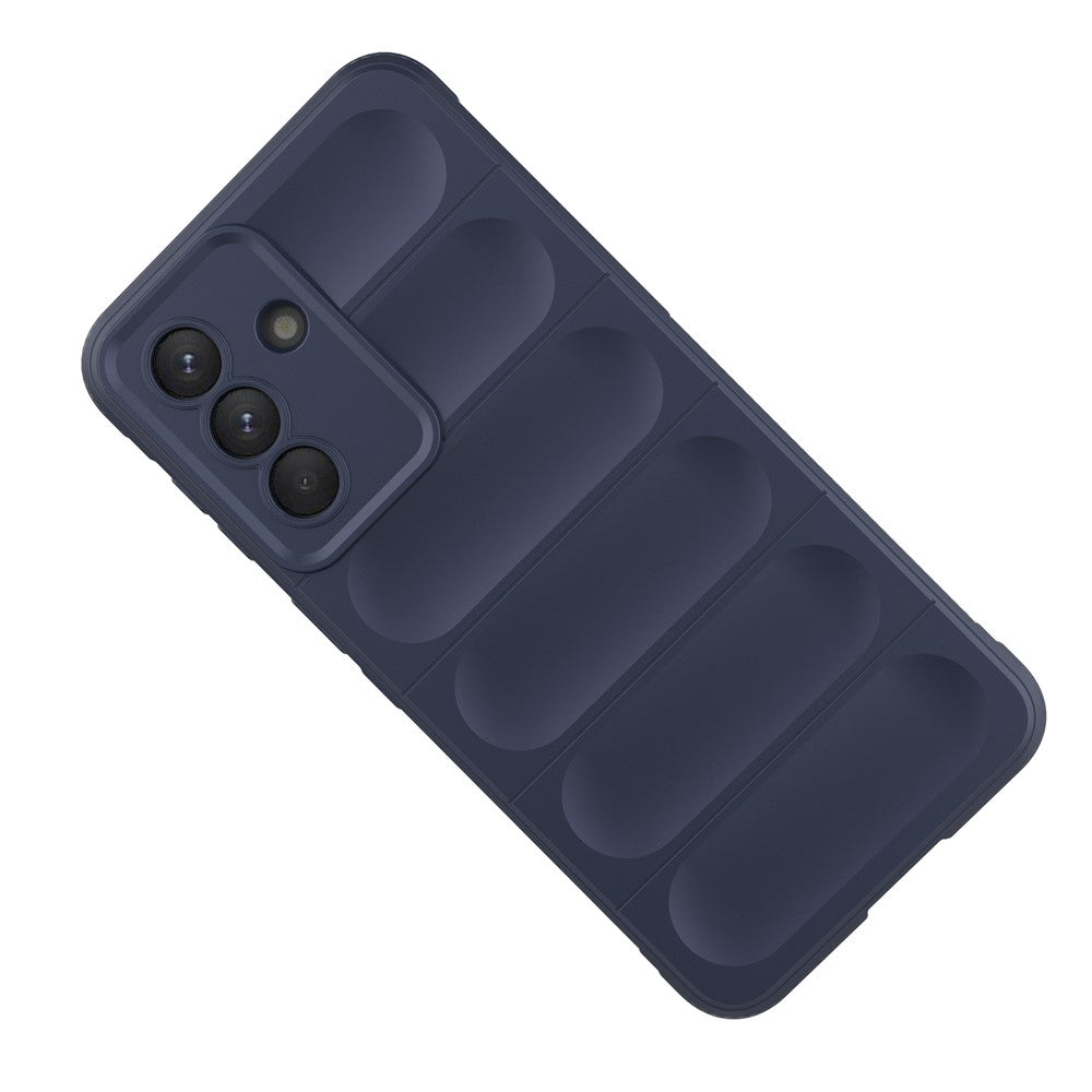 For Samsung Galaxy A57 5G Case Anti-Drop Soft TPU Rugged Phone Back Cover - Dark Blue