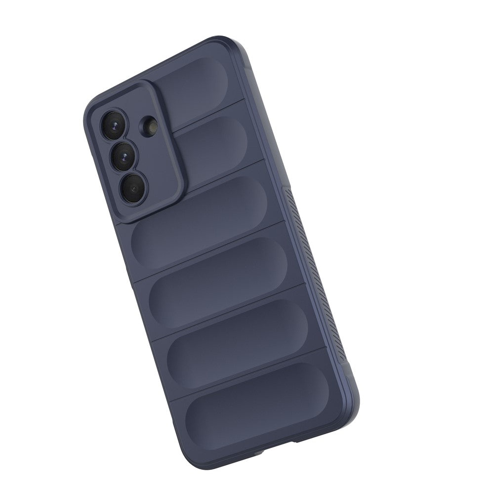 For Samsung Galaxy A57 5G Case Anti-Drop Soft TPU Rugged Phone Back Cover - Dark Blue