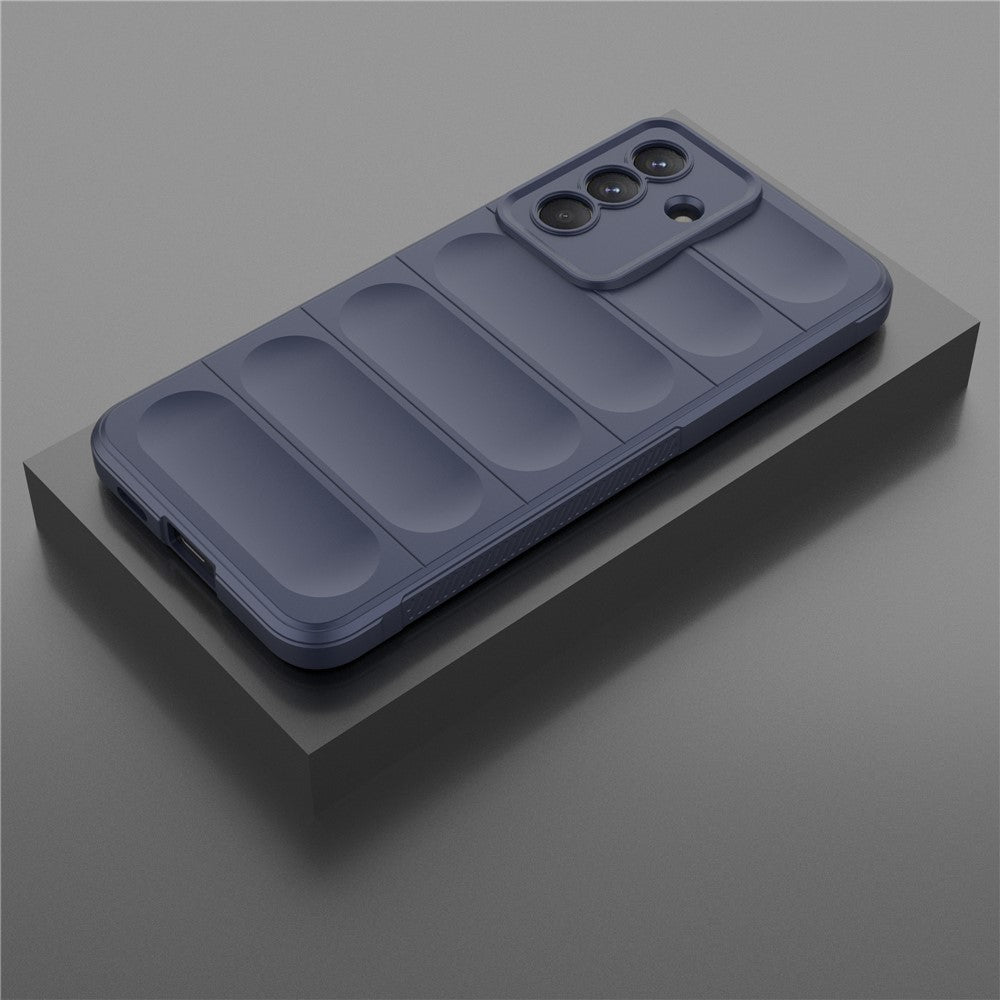 For Samsung Galaxy A57 5G Case Anti-Drop Soft TPU Rugged Phone Back Cover - Dark Blue