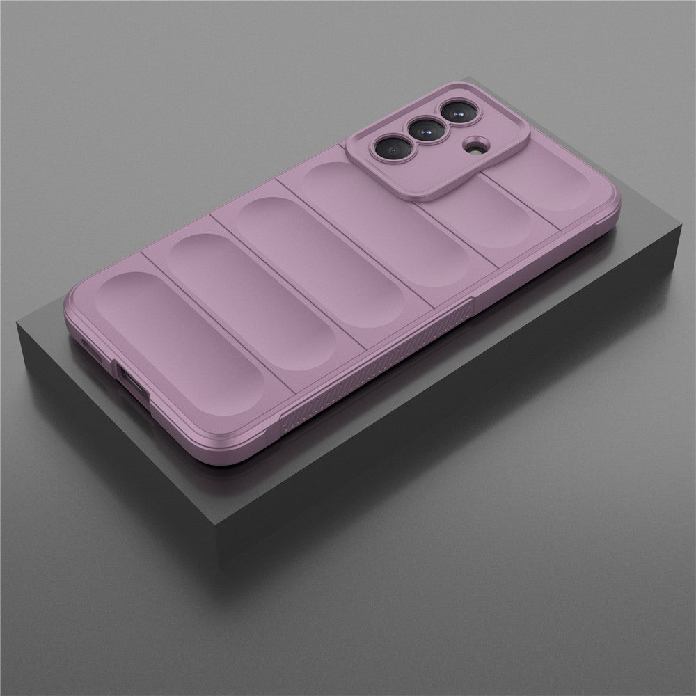 For Samsung Galaxy A57 5G Case Anti-Drop Soft TPU Rugged Phone Back Cover - Light Purple