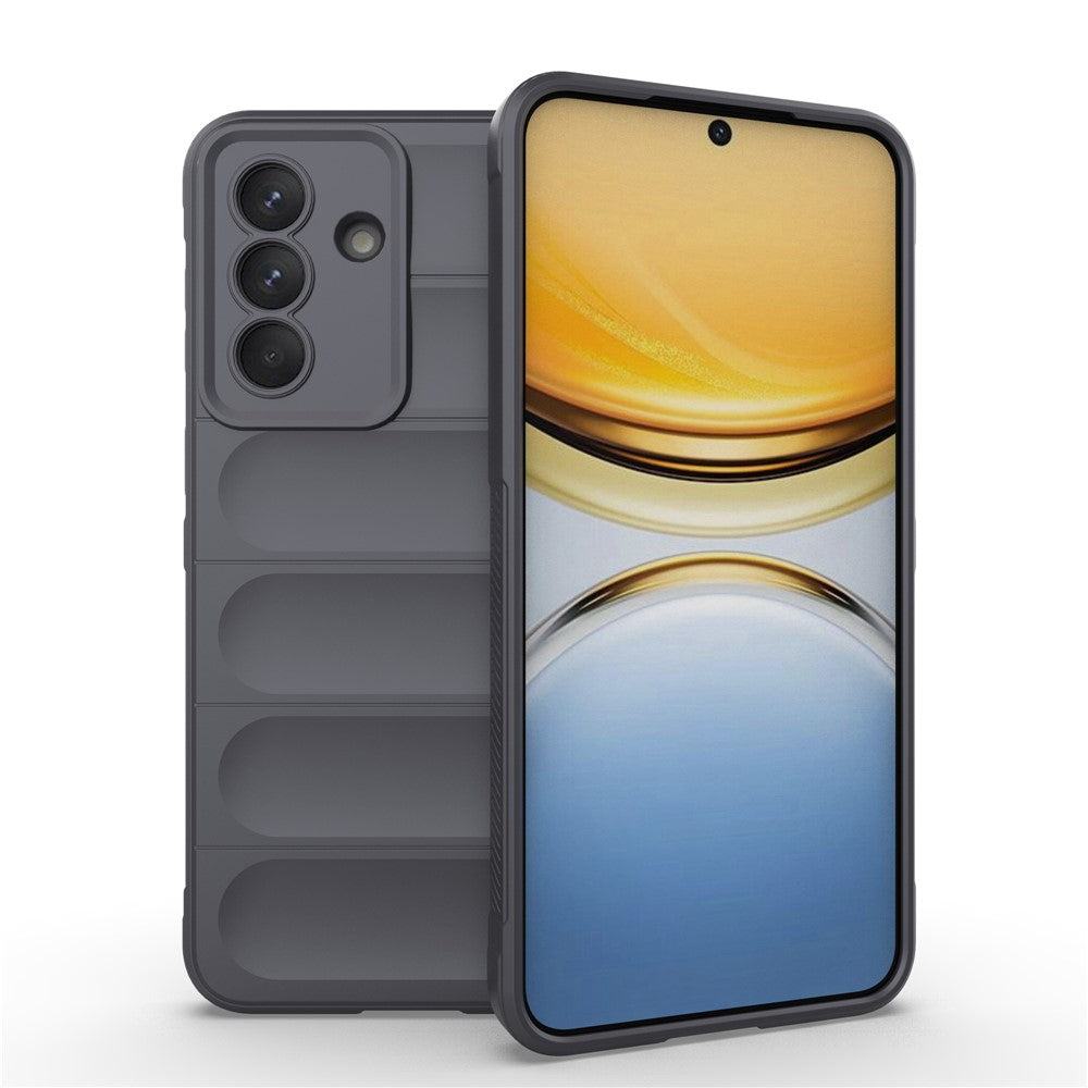 For Samsung Galaxy A57 5G Case Anti-Drop Soft TPU Rugged Phone Back Cover - Dark Grey