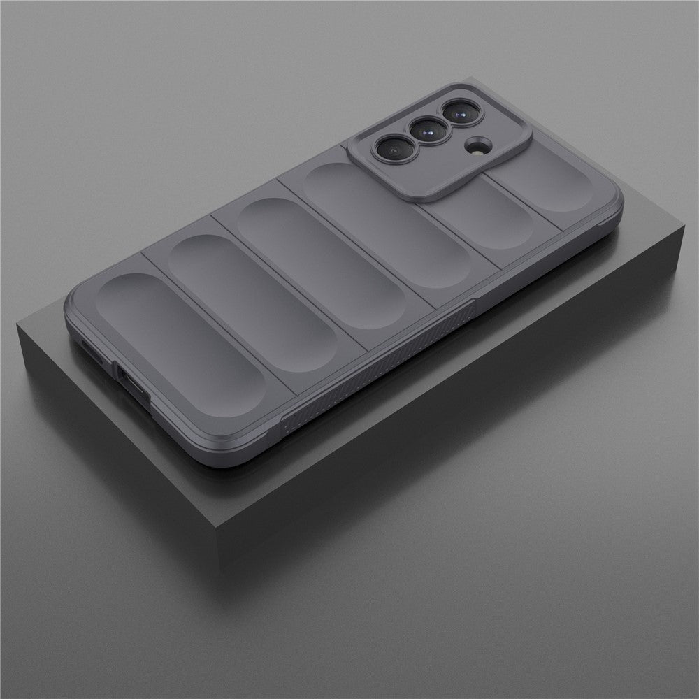 For Samsung Galaxy A57 5G Case Anti-Drop Soft TPU Rugged Phone Back Cover - Dark Grey