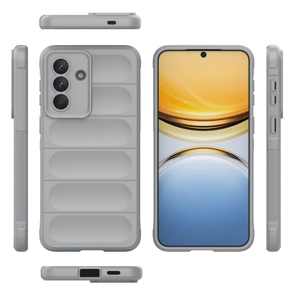 For Samsung Galaxy A57 5G Case Anti-Drop Soft TPU Rugged Phone Back Cover - Light Grey