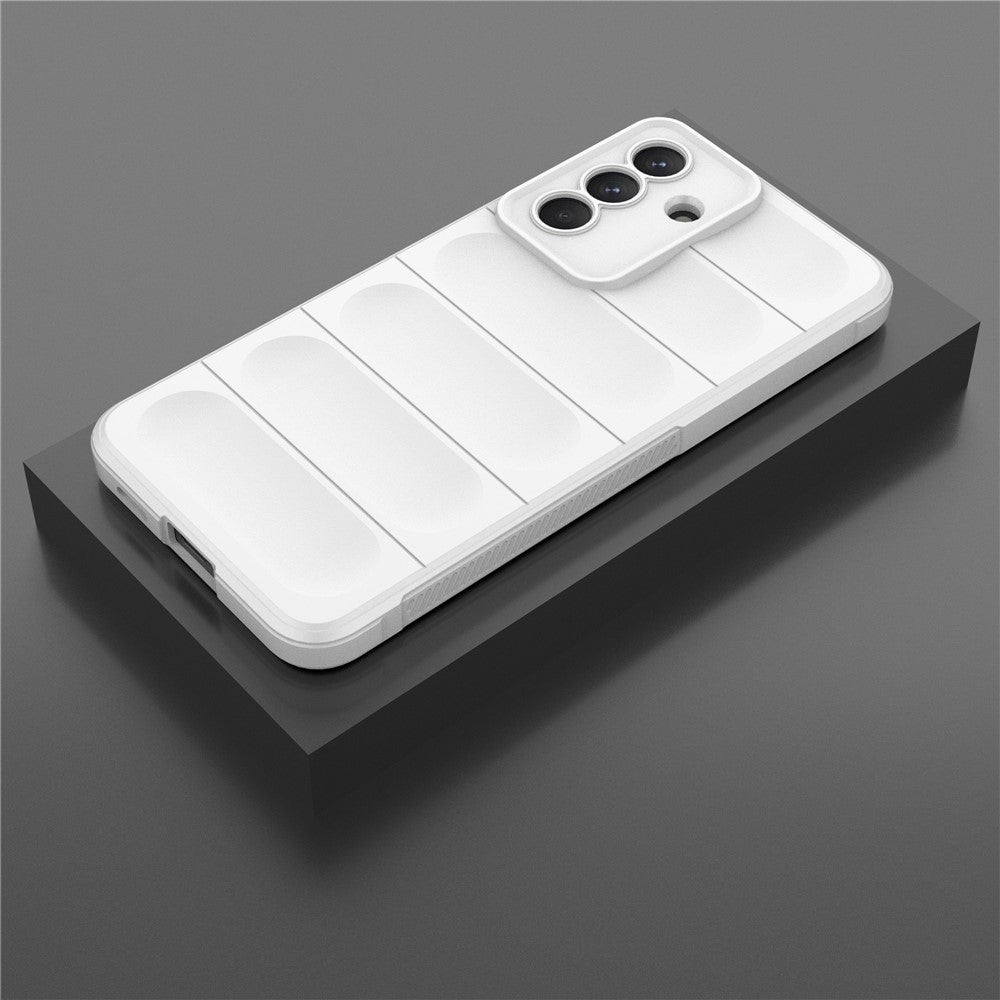 For Samsung Galaxy A57 5G Case Anti-Drop Soft TPU Rugged Phone Back Cover - White