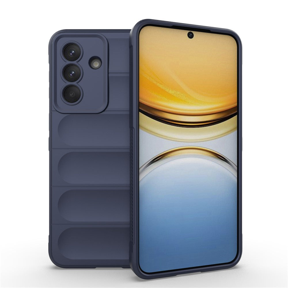 AMORUS For Samsung Galaxy A57 5G Case Shockproof Soft TPU Rugged Phone Back Cover - Dark Blue